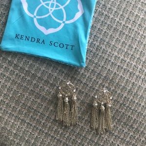 Kendra Scott Gold Dreamcatcher earrings